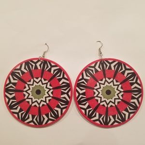 Multicolor Statement Earrings